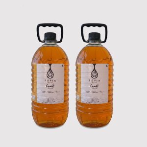 pack duo — 2 bidones aceite de canola prensado en frío 5l
