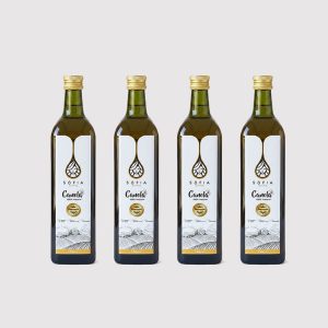 pack duo — 4 botellas aceite de canola prensado en frío 1/2l